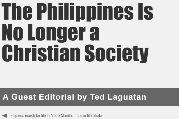 The Philippines Is No Longer a Christian Society<