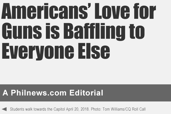 Americans’ Love for Guns is Baffling to Everyone Else