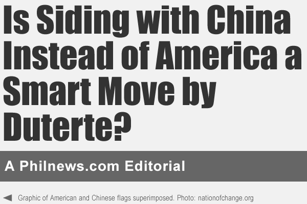 Is Siding with China Instead of America a Smart Move by Duterte?